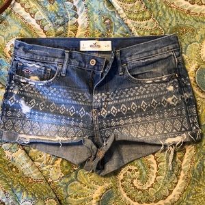 Hollister denim shorts